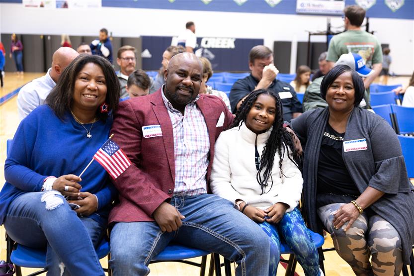Students celebrate Veterans Day